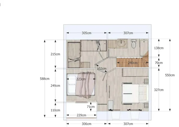 Le France - Duplex 9 Pers - Le France 132fr - Plagne Centre Mae-9444 Апартаменты
